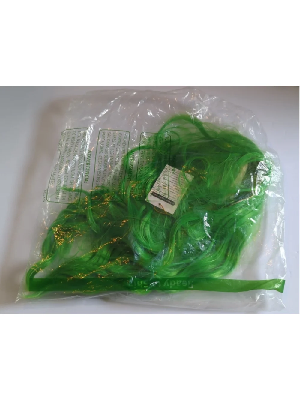 Green Wavy Wig 15